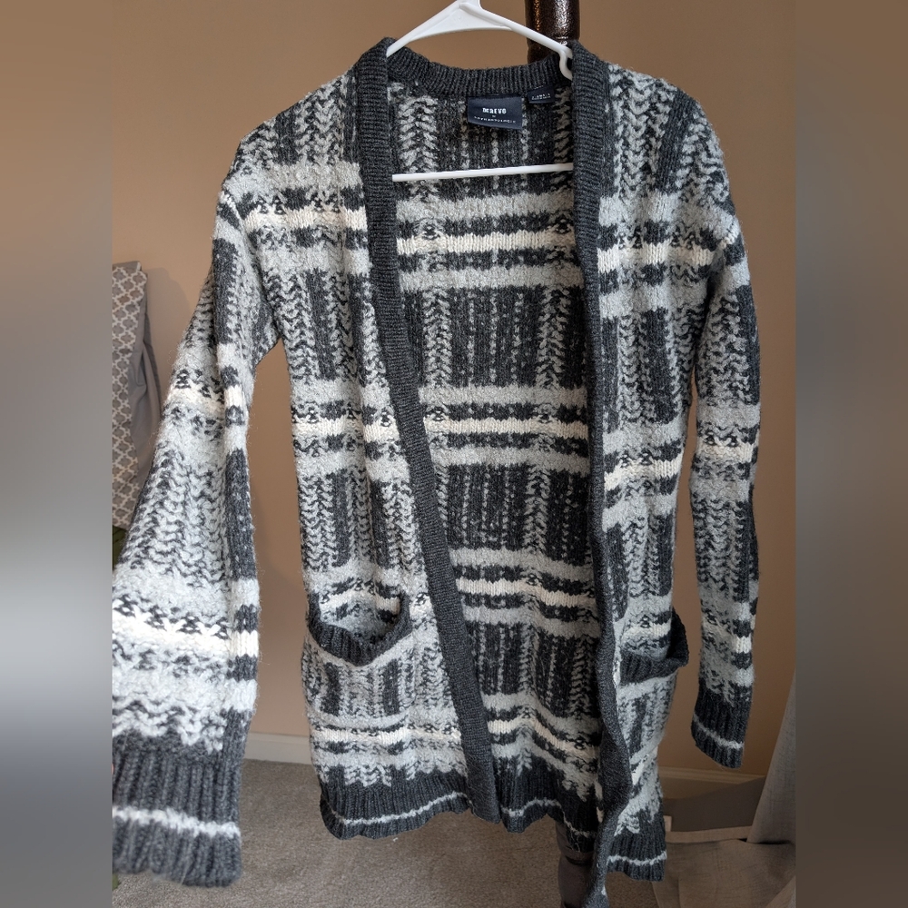 Warm duster cardigan sweater by Maeve for Anthropologie